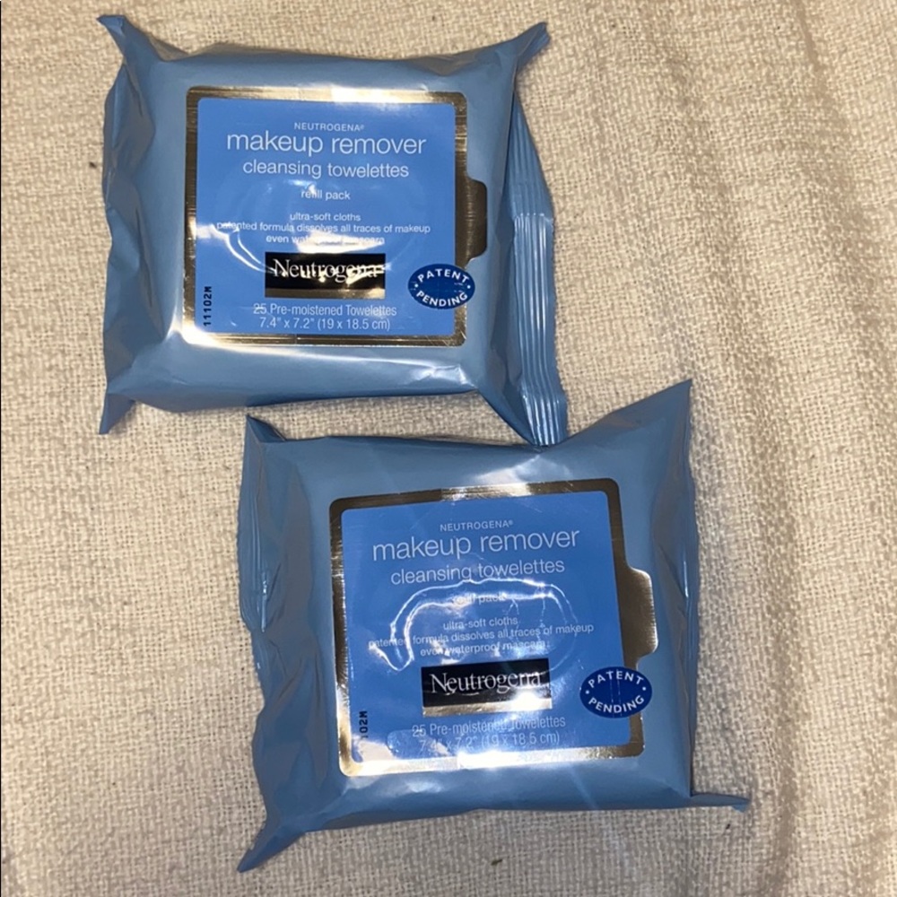 NWT 2 pack Neutrogena Makeup Remover Wipes